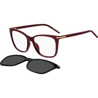 BOSS 1787/G/C with Clip-On Asian Fit LHF/M9 55 Briller Kvinder Burgunder - Burgundy - 55mm