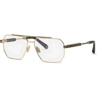 Philipp Plein VPP157M 0302 58 Briller Kvinder Guld - Polished Rose Gold With Semi-Shiny Black - 58mm