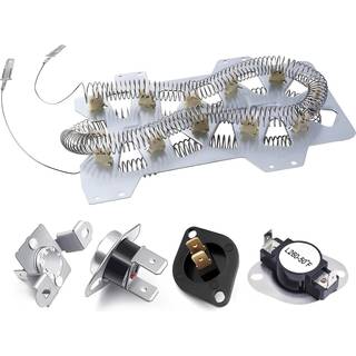 Wibefel tørretumblervarmeelement passer til Samsung DV42H5200EF/A3-0000 DV400WHDWR/AA-0001 DV419AEW/XAA-0000 DV45H7000EP/A3 DVE45T3200W/A3 DVE45R
