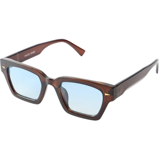 Mens Brown Square Sunglasses