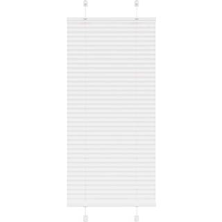 Plisségardin Stofbredde 89,4 Cm Polyester Hvid - 65 x 100 cm