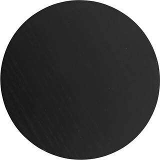 Træknop Ø135 mm sort