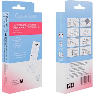 Health Nordic Jernmangel Hjemmetest Medicinsk udstyr 1 stk