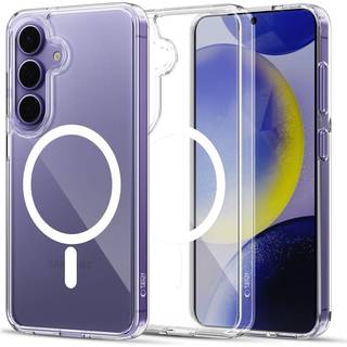 Samsung Galaxy S25 Tech-Protect Flexair Hybrid Bagside Cover - MagSafe Kompatibel - Gennemsigtig
