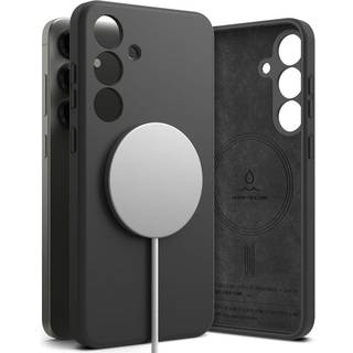 Samsung Galaxy S25 Ringke Liquid Silicone MagSafe Cover - Sort