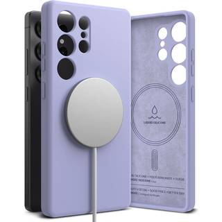 Ringke Samsung Galaxy S25 Ultra Silikone Magnetisk MagSafe Cover - Lilla