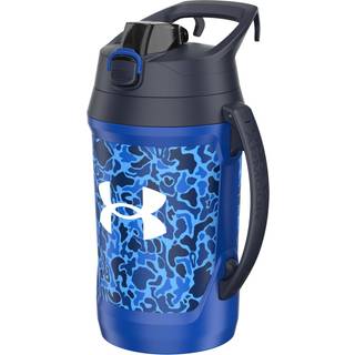 Under Armor Sports Water Jug 64oz Isolerad vattenflaska med Half Gallon Fence Hook Leak Resistant Baseball Football & More