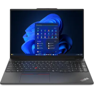 Lenovo ThinkPad E16 Gen 2 Intel Intel® Core Ultra 7 155H-processor E-cores op til 3,80 GHz P-cores op til 4,80 GHz, Windows 11 Pro 64, 1 TB SSD M.2 2242 PCIe Gen4 TLC Opal