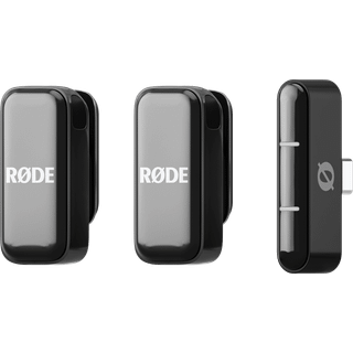 RØDE Wireless Micro, trådløst USB-C mikrofonsystem, sort ➞ På lager - klar til levering