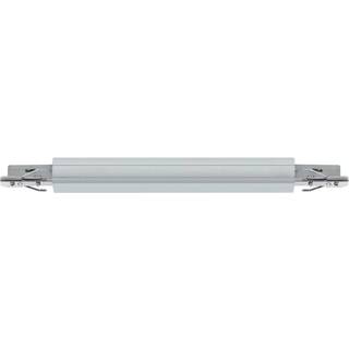 Paulmann URail skinneadapter Zigbee Dæmp/Switch krom mat Schienenadapter, Krom/sølv, Plast