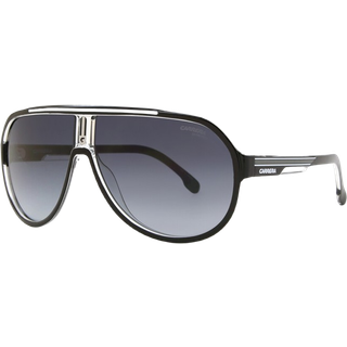 Carrera 1057/S 80S/9O 64 Solbriller Mænd Black - Black on Clear - 64mm