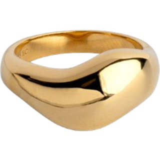 ENAMEL Copenhagen Ring - Agnete Large - Gold Colour