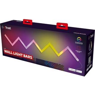 Trust GXT905 VYBZ RGBIC LED-lysbjælker til Væggen 9-Pack