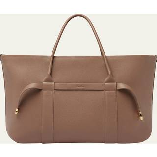 Loro Piana Ghiera Large leather shopper - brown - One Size