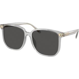 Coach HC8413BD CW419 Asian Fit 561487 58 Solbriller Kvinder Grå - Transparent Dove Grey - 58mm