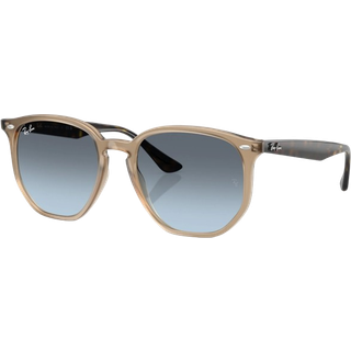 Ray - Ban Unisex RB4306 6788V1 Solbriller Acetat Beige Grå Geometrisk Normal Skygge