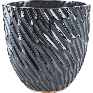 Urtepotte, mørkeblå, lille