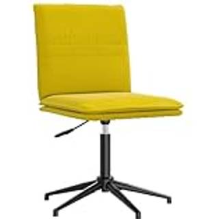 Spisebordsstol Fløjl - Gul