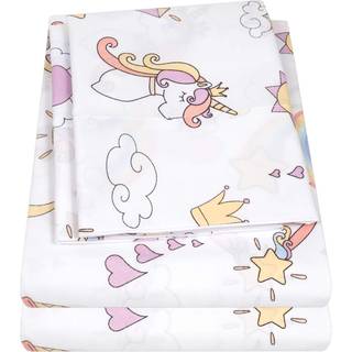 1500 Supreme Kids Bed Sheet Collection - Sjov farverige og komfortable drenge og piger Toddler Sheet Sæt - Deep Pocket Wrinkle Gratis blødt og hy