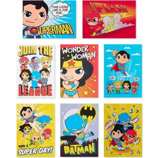 American Greetings Mini Madpakke Notes DC Super Friends (40-Count)