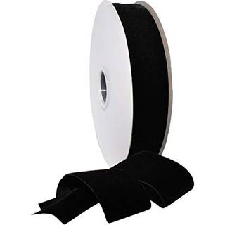 Morex bånd Viviana Velvet Ribbon 5/8 tommer med 25 meter sort 1689.16/25-030