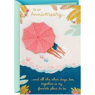 Hallmark jubil?umskort for mand Kone K?reste k?reste (sammen)