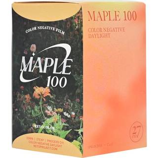 Retocolor Maple 100 35mm Farve Negativ film 27Exp ISO100 C41-behandling DX-kodet retro farve