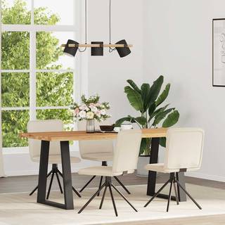 Spisebordsstole Stof - 4 / Linned