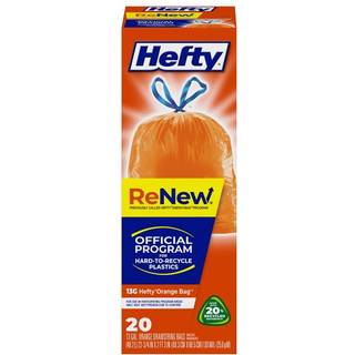 Hefty forny 13 gal genvindingsposer Tegn 20 pk 1,01 mil