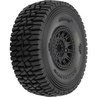Pro-Line - PL10224-10 -  1/7 Mirage TT BELTED F/R Tires MTD 17mm Blk Raid (2): Mojave 6S, UDR