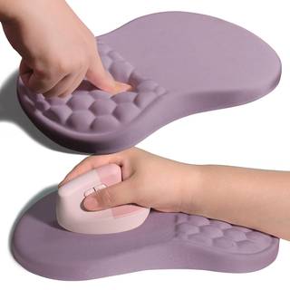 Armanza ergonomisk f?lles h?ndledsst?tte Muspude med hukommelsesskumpude Massage Bump Carpal Tunnel Pain Relief Mousepad Slop