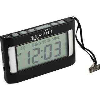 Rolige innovationer h?jt v?kkeur til tunge sveller voksne og d?ve: vibrerende v?kkeur med senge ryster og chok b?rbar flash & multi -mode rejseka