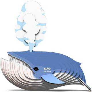 Eugy Blue Whale 3D-puslespil 25 stykker milj?venlig uddannelsesm?ssige leget?jspuslespil til drenge piger og b?rn i alderen 6+