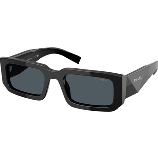Prada Mand PR 06YS 16K2K1 Solbriller Acetat Sort Grå Firkantet Normal