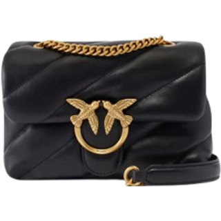 Pinko Love Puff Mini Skuldertaske sort