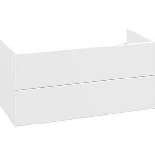 Dansani luna vaskeskab med 2 skuffer 48 x 100 x 44 cm hvid mat