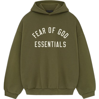 Fear of God Essentials Fleece Hoodie - Unisex - Black, M