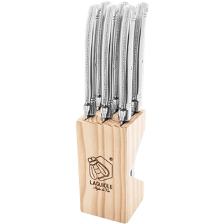 Steak knive Laguiole Rustfri stål Sæt med 6 stk. SDV ✓ På lager - klar til levering og afhentning