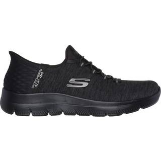Skechers Skechers Black Chrome Womens Slip In Summits Dazzling Haze Trainers