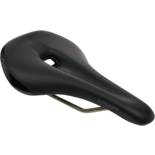 Ergon - SM Pro Ergonomic Comfort Bicycle Saddle til al bjergsti grus og cykelpakning cykler herre medium/stor stealth sort sort