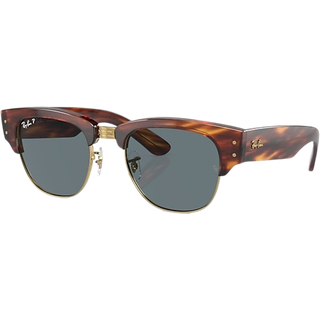 Ray - Ban Unisex RB0316S MEGA CLUBMASTER 954/3R Solbriller Acetat Brun Blå Firkantet Polariseret