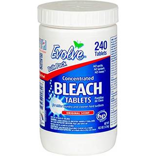 Udvikle koncentreret blegemiddel tablet bulkstørrelse 240 tabletter 1 pakke original duft