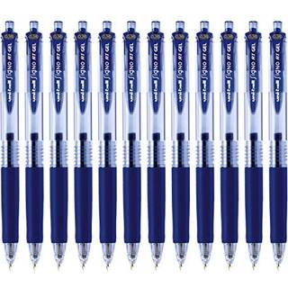 Uni-Ball Signo udtr?kkelige gelpenner ultra mikropunkt 0,38 mm bl? 12 t?lling