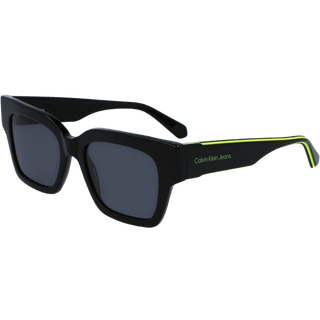 Calvin Klein Unisex CKJ23601S 001 Solbriller Acetat Sort Grå Firkantet Normal Normal