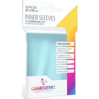 Inner Sleeves 100 stk - GameGenic