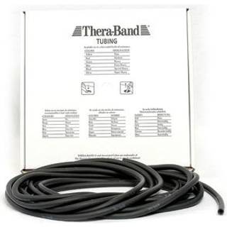 TheraBand Rund elastik 7,5m - sort - Hårdhed 5