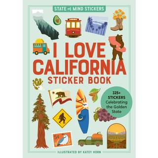 I Love California Sticker Book