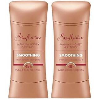 Sheamoisture Antiperspirant Deodorant Stick udj?vning af Manuka Honey & Retinol (pakke med 2) til 48 timers sved & lugtbeskyttelse uden parabener