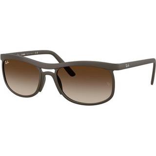 Ray - Ban Unisex RB4452 612413 Solbriller Kig Brun Brun Firkantet Normal Skygge