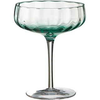 Champagne/Cocktailglas, grøn